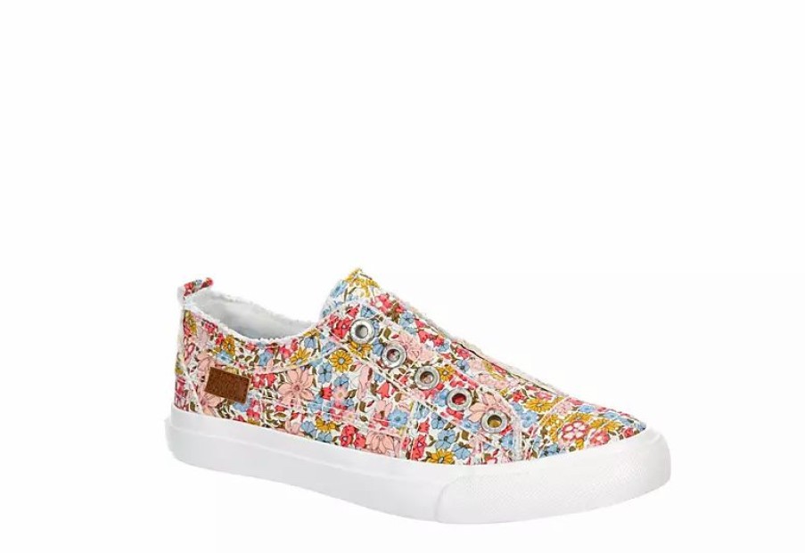 * Blowfish Womens Play Slip On Sneaker Floral Women