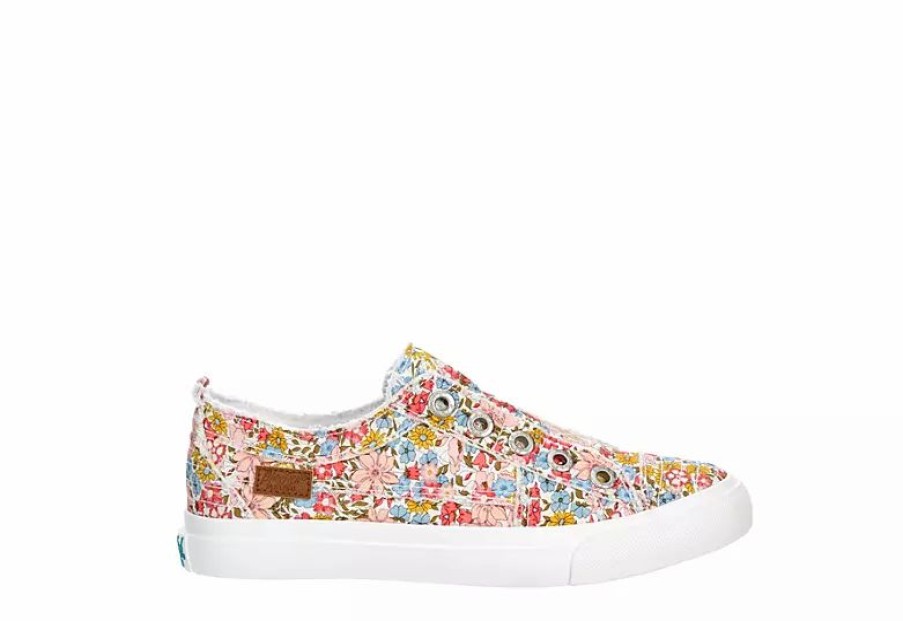 * Blowfish Womens Play Slip On Sneaker Floral Women