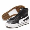 * Puma Womens Kaia High Top Platform Sneaker Black Women