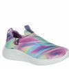 * Skechers Girls Ultra Flex Slip On Sneaker Grey Girls