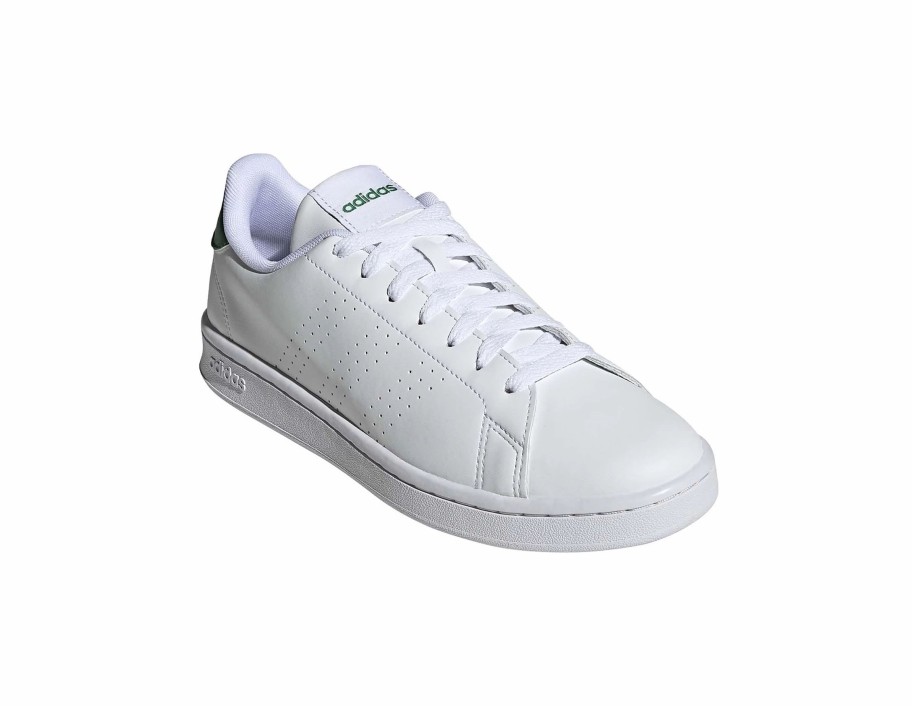 * Men'S Cloudfoam Advantage Sneaker White/Green Men