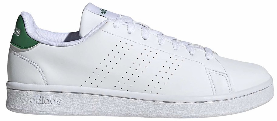 * Men'S Cloudfoam Advantage Sneaker White/Green Men