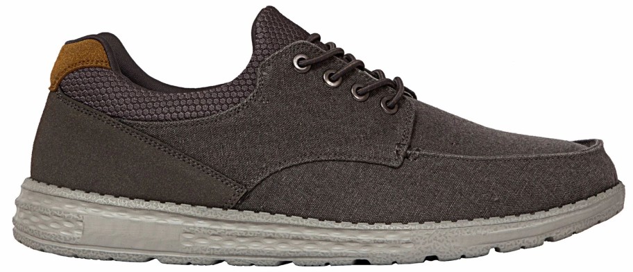 * Men'S Uplift Medium/Wide Bungee Lace Slip-On Sneaker Grey Men