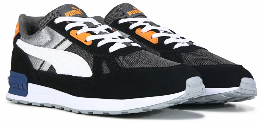 * Puma Men'S Graviton Running Shoe Grey/Black/Orange Men