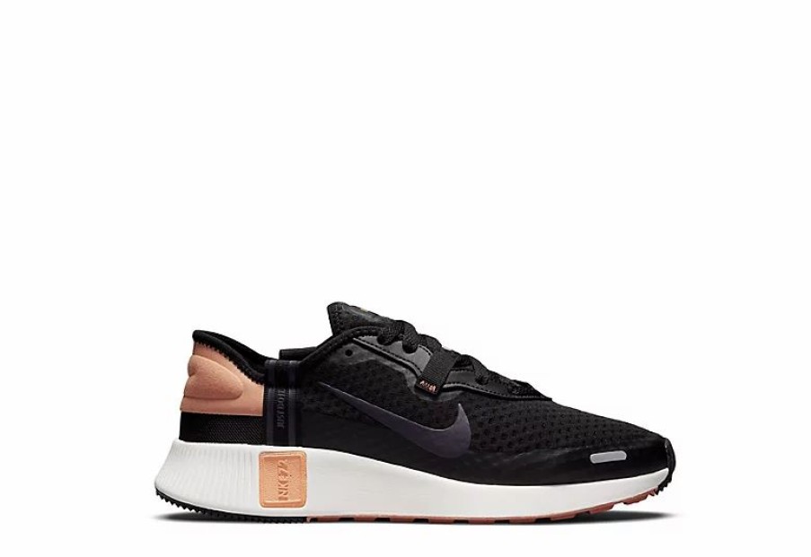 * Nike Womens Reposto Sneaker Black Women