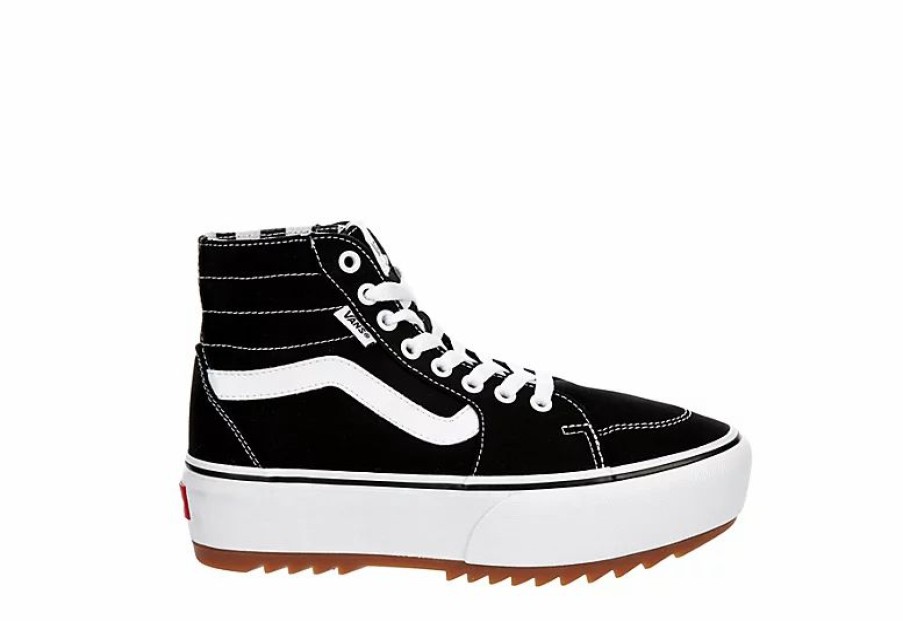 * Vans Womens Filmore High Top Tapered Platform Sneaker Black Women