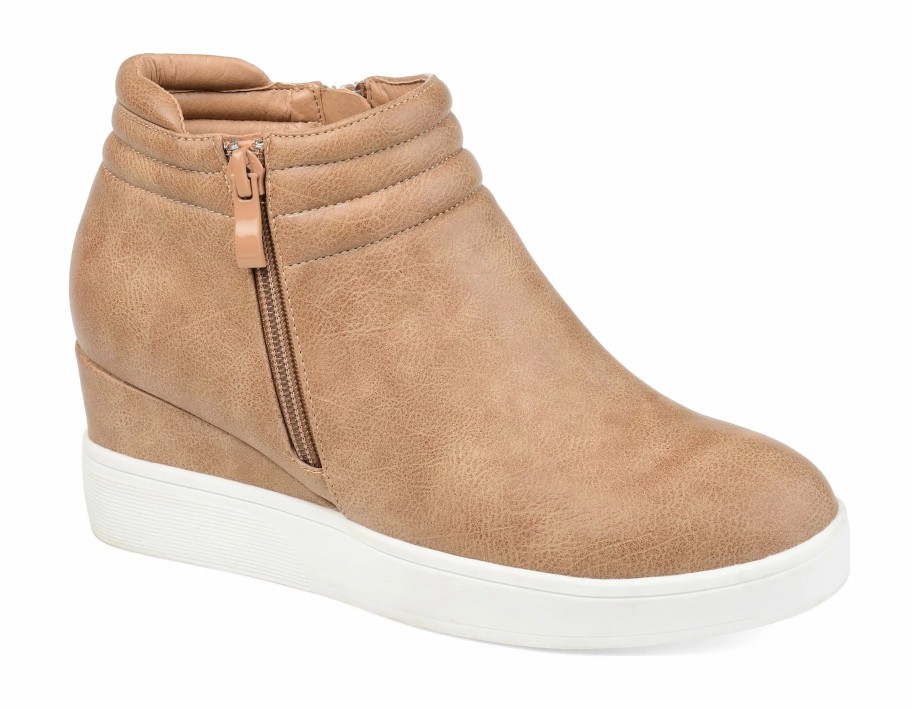 * Women'S Remmy Wedge Sneaker Tan Women