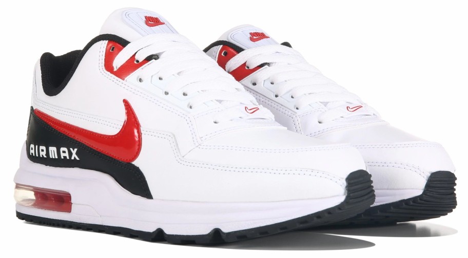 * Nike Men'S Air Max Ltd 3 Sneaker White/Black/Red Men