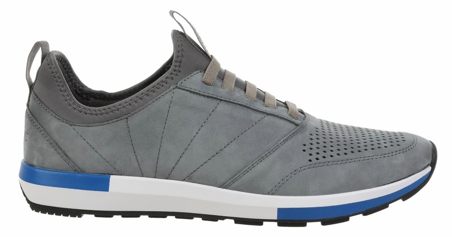 * Men'S Trent Sneaker Grey Leather Men