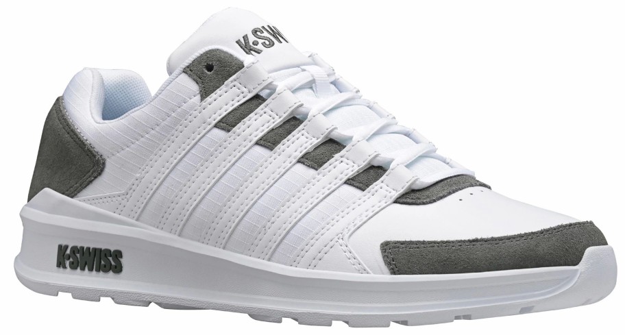 * Men'S Vista Trainer Sneaker White/Grey Men