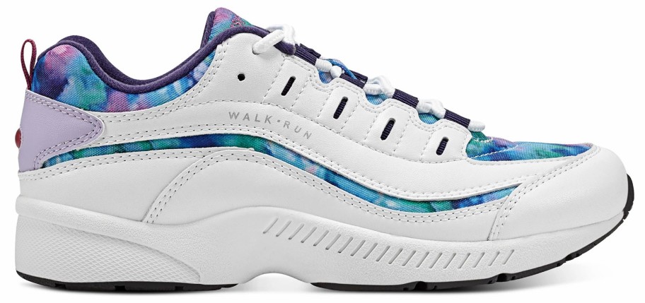 * Women'S Romy Narrow/Medium/Wide Sneaker White/Blue/Purple Tie Dye Women