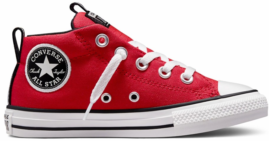 * Kids' Chuck Taylor All Star Street Mid Sneaker Little Kid Red/White Boys