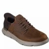 * Skechers Mens Slip-Ins Garza Sneaker Brown Men