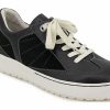 * Women'S Sandy Sneaker Black Leather Women