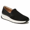 * Women'S Selah Medium/Wide Wedge Slip On Sneaker Black Leather Women