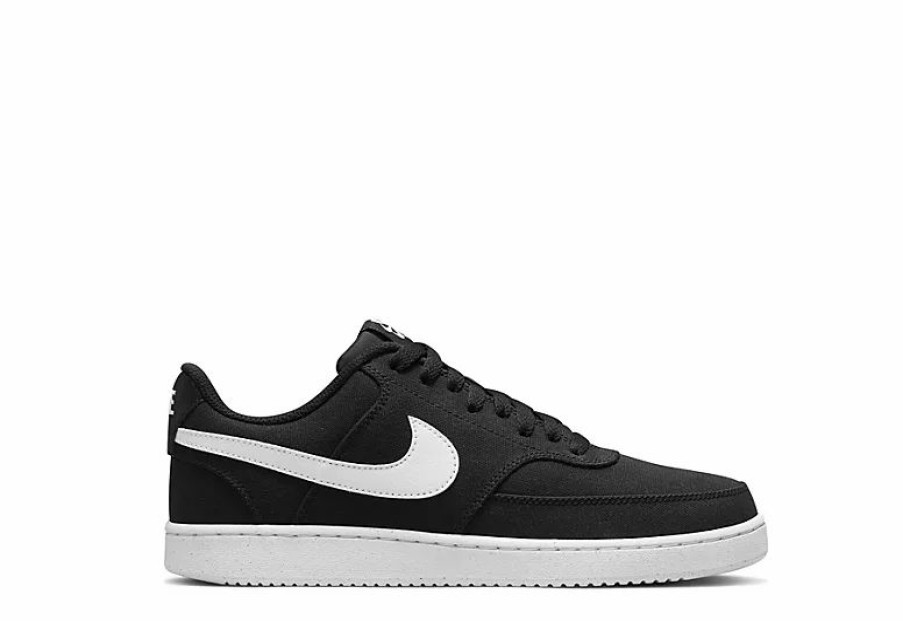 * Nike Womens Court Vision Low Next Nature Sneaker Black Women