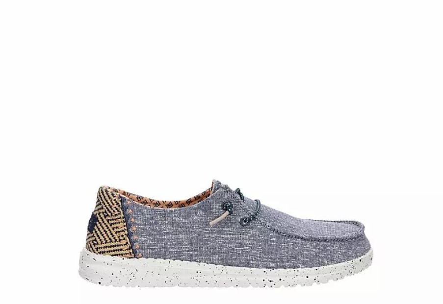 * Heydude Womens Wendy Slip On Sneaker Denim Women