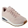 * Skechers Womens Uno 2 Sneaker Blush Women