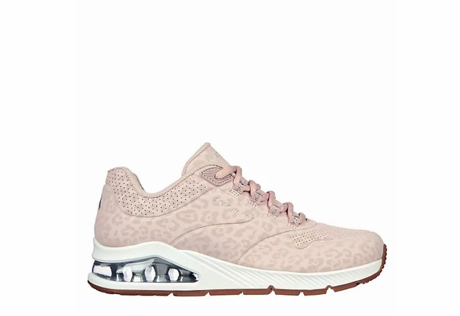 * Skechers Womens Uno 2 Sneaker Blush Women