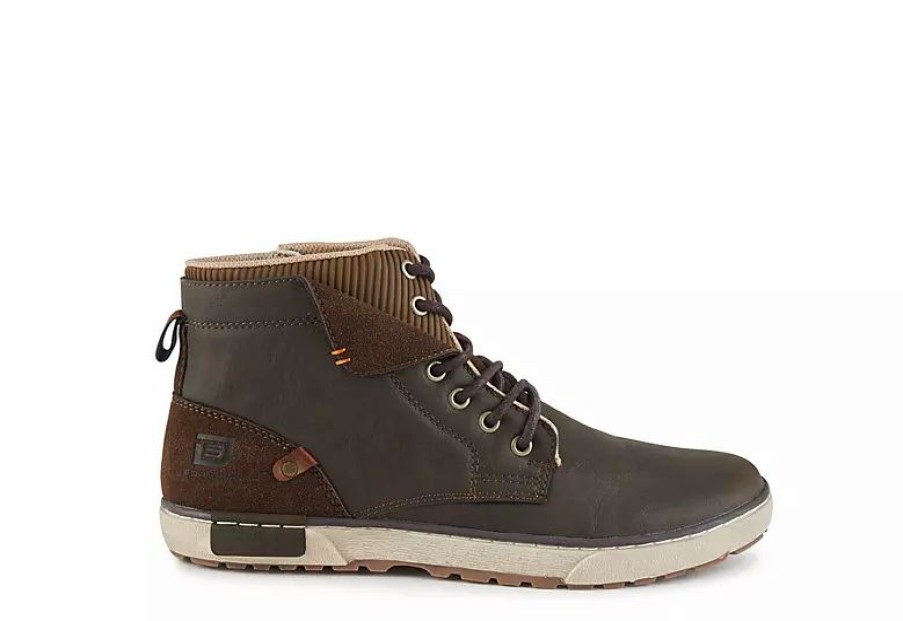 * Day Five Mens Viper Mid Sneaker Dark Brown Men