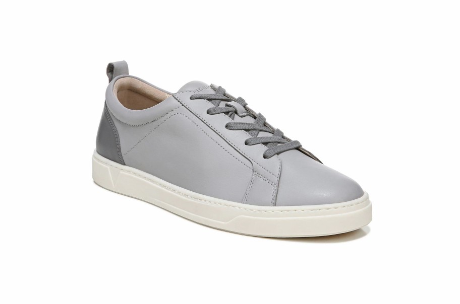 * Men'S Lucas Casual Sneaker Light Grey Leather Men