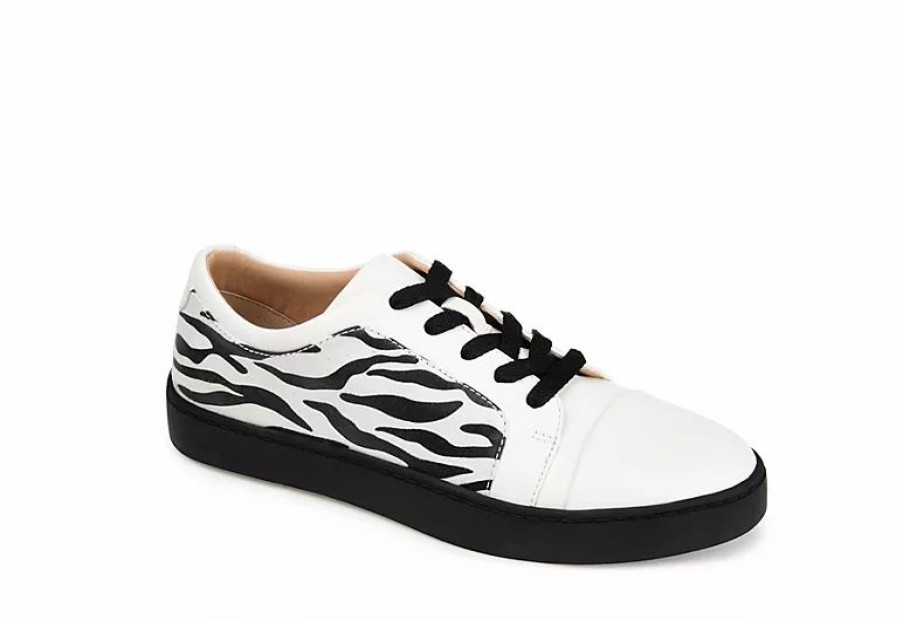 * Journee Collection Womens Taschi Sneaker Zebra Women