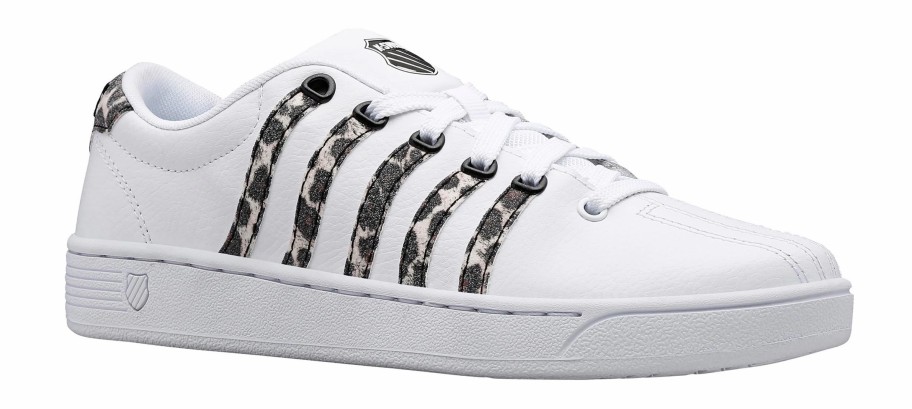 * Women'S Court Pro Curves Sneaker White/Metallic Leopard Women