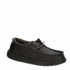 * Heydude Boys Wally Youth Slip On Sneaker Black Boys