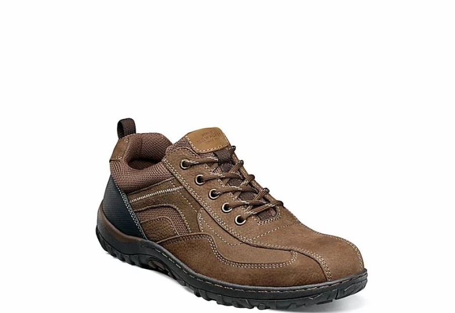 * Nunn Bush Mens Quest Bike Toe Sneaker Tan Men