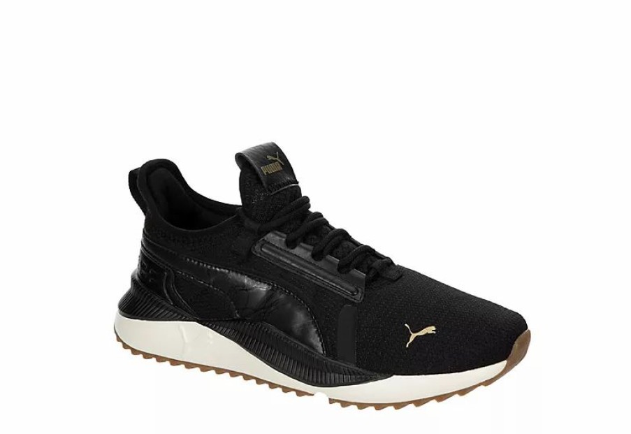 * Puma Womens Pacer Future Street Lux Deco Sneaker Black Women