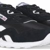 * Men'S Classic Nylon Sneaker Black/White Men