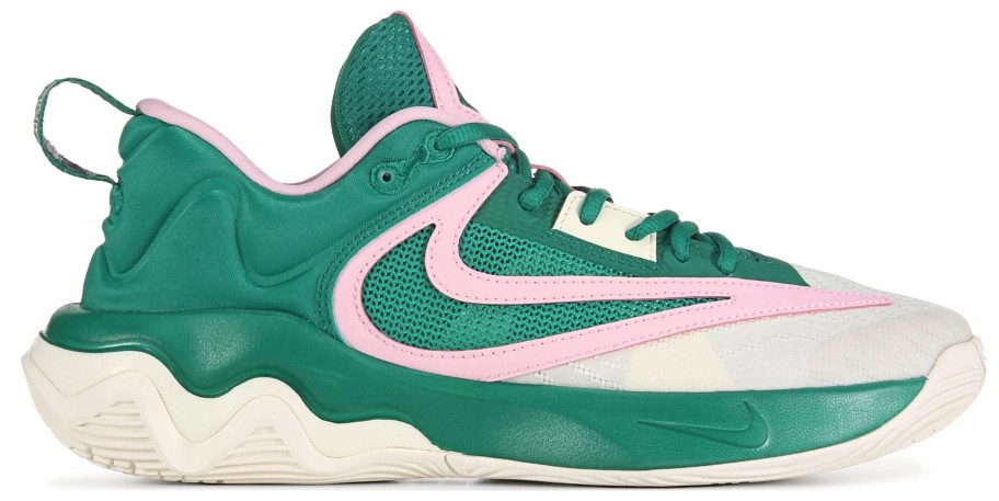 * Nike Giannis Immortality 3 Basketball Shoe Green/Pink Men