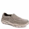 * Skechers Mens Moseco Slip On Sneaker Taupe Men