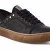 * Women'S Kelbes Lace Up Sneaker Black Leather Women