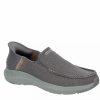 * Skechers Mens Slip-Ins Parson Slip On Sneaker Grey Men