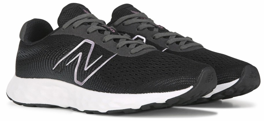 * &New Women'S V8 520 Medium/Wide Running Shoe Black/White Women