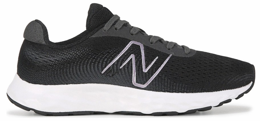 * &New Women'S V8 520 Medium/Wide Running Shoe Black/White Women