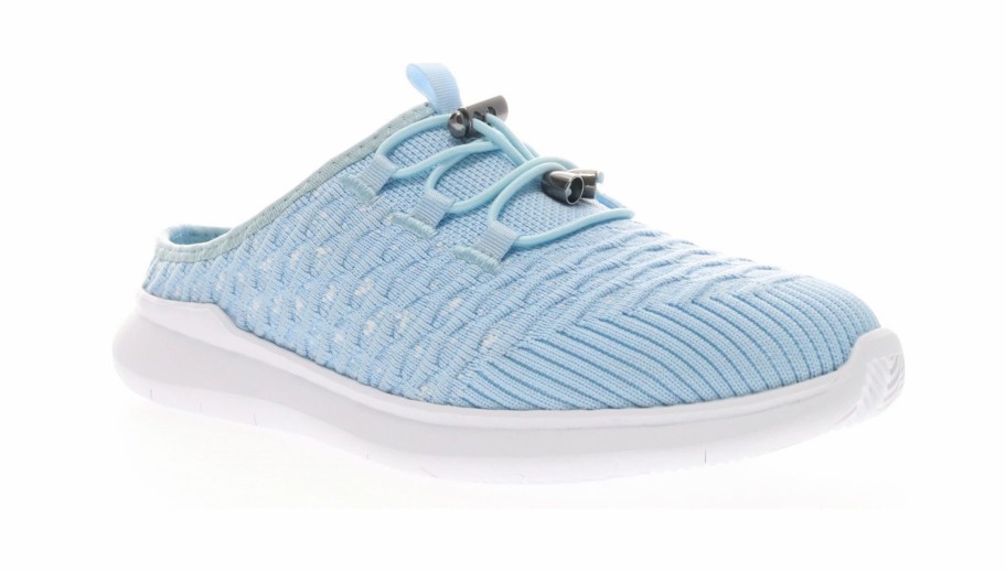 * Women'S Travelbound Slide Narrow/Medium/Wide/X-Wide Sneaker Baby Blue Fabric Women