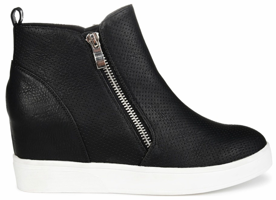 * Women'S Pennelope Wedge Sneaker Black Women