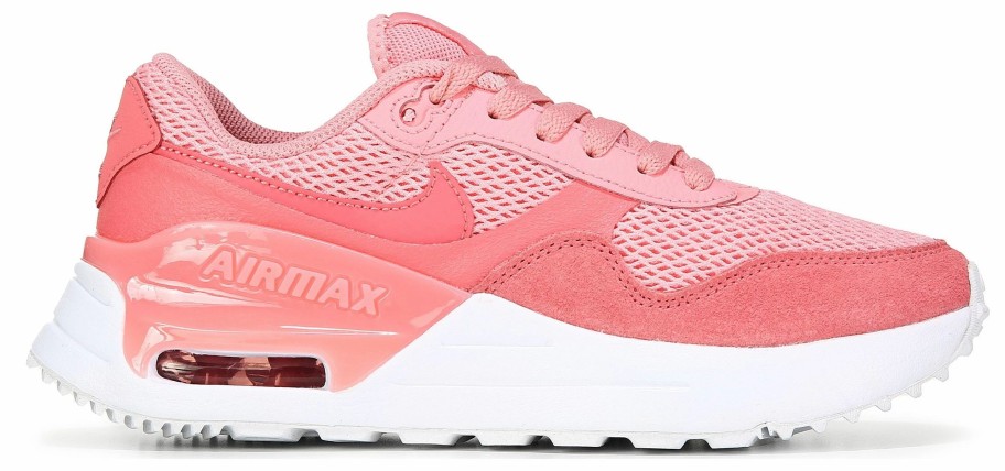 * Nike Women'S Air Max Systm Sneaker Coral/White Women