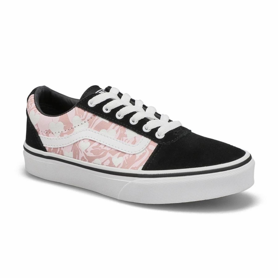 * Vans Girls' Ward Heart Foxing Sneaker Girls