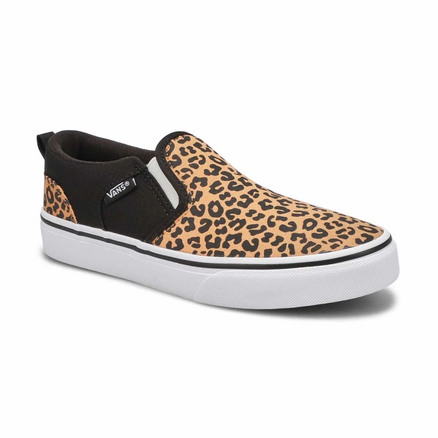 * Vans Girls' Asher Cheetah Sneaker Girls