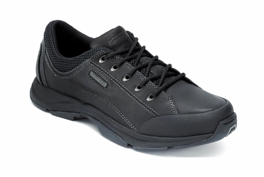 * Men'S Chranson Medium/Wide Sneaker Black Leather Men