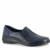 * Easy Street Womens Ultimate Slip On Sneaker Navy Women