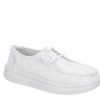 * Heydude Womens Wendy Rise Slip On Sneaker White Women