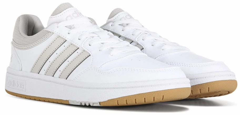 * Women'S Hoops 3.0 Low Sneaker White/Grey/Gum Women