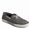 * Sperry Womens Pier Wave Boat Slip On Sneaker Grey Women