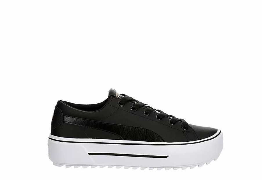 * Puma Womens Kaia Platform Sneaker Black Women