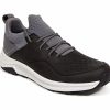 * Men'S Contour Medium/Wide Sneaker Black/Grey Men