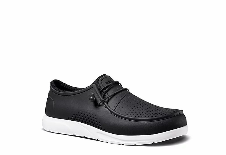 * Reef Mens Water Coast Slip On Sneaker Black Men